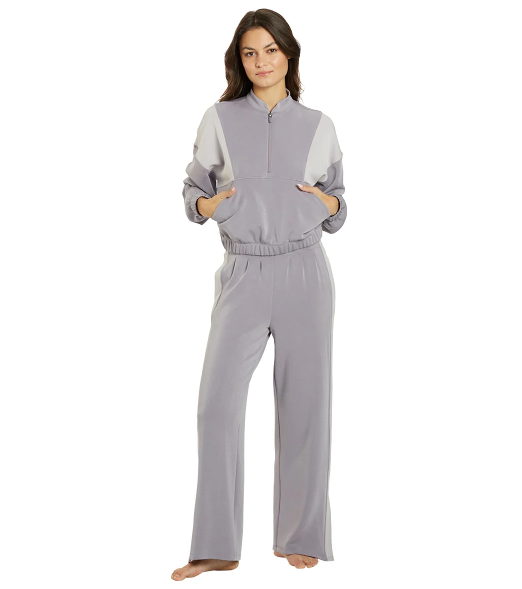 Thrive Societe Blocked Pleat Waist Pant