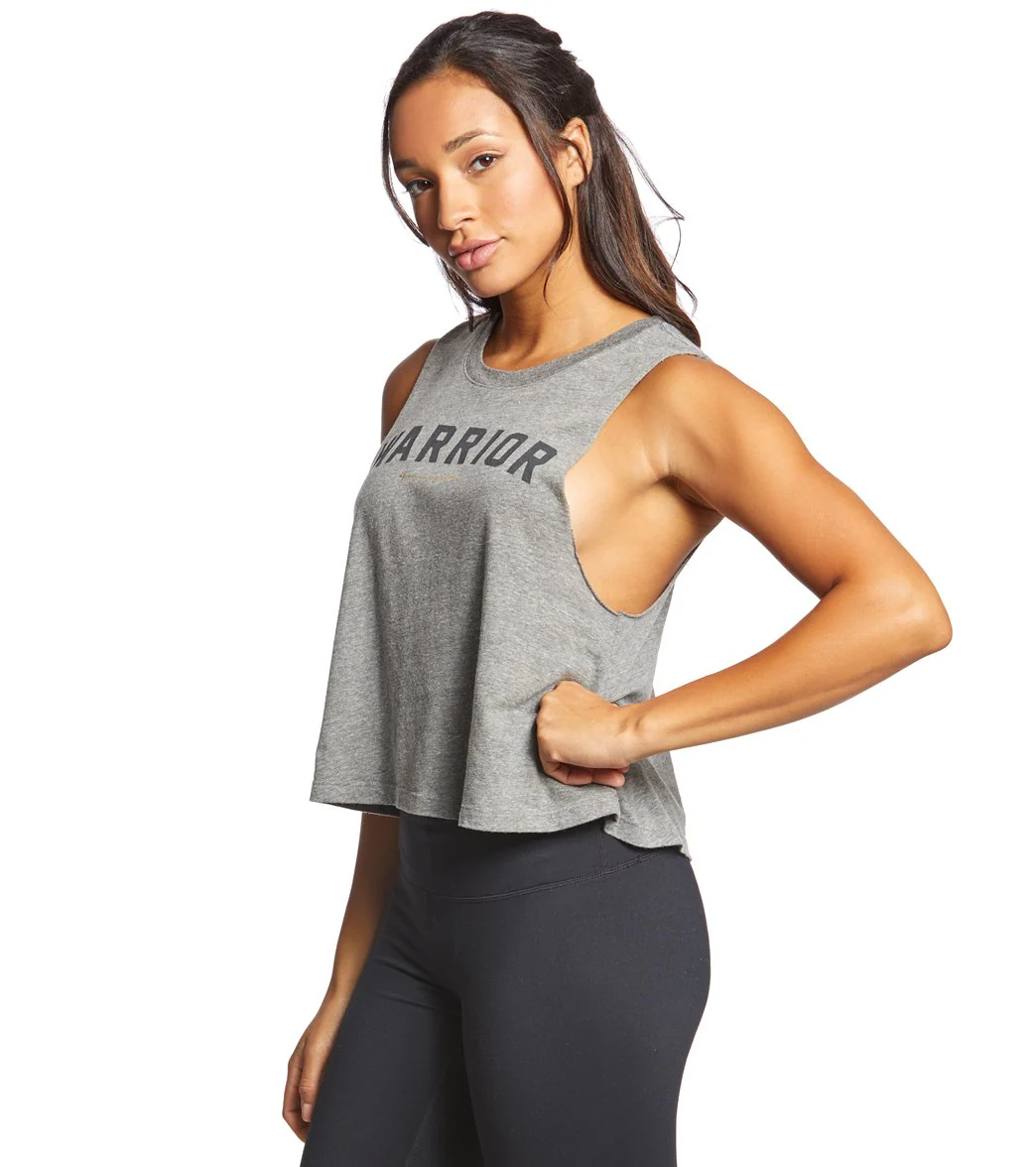 Spiritual Gangster Warrior Crop Tank