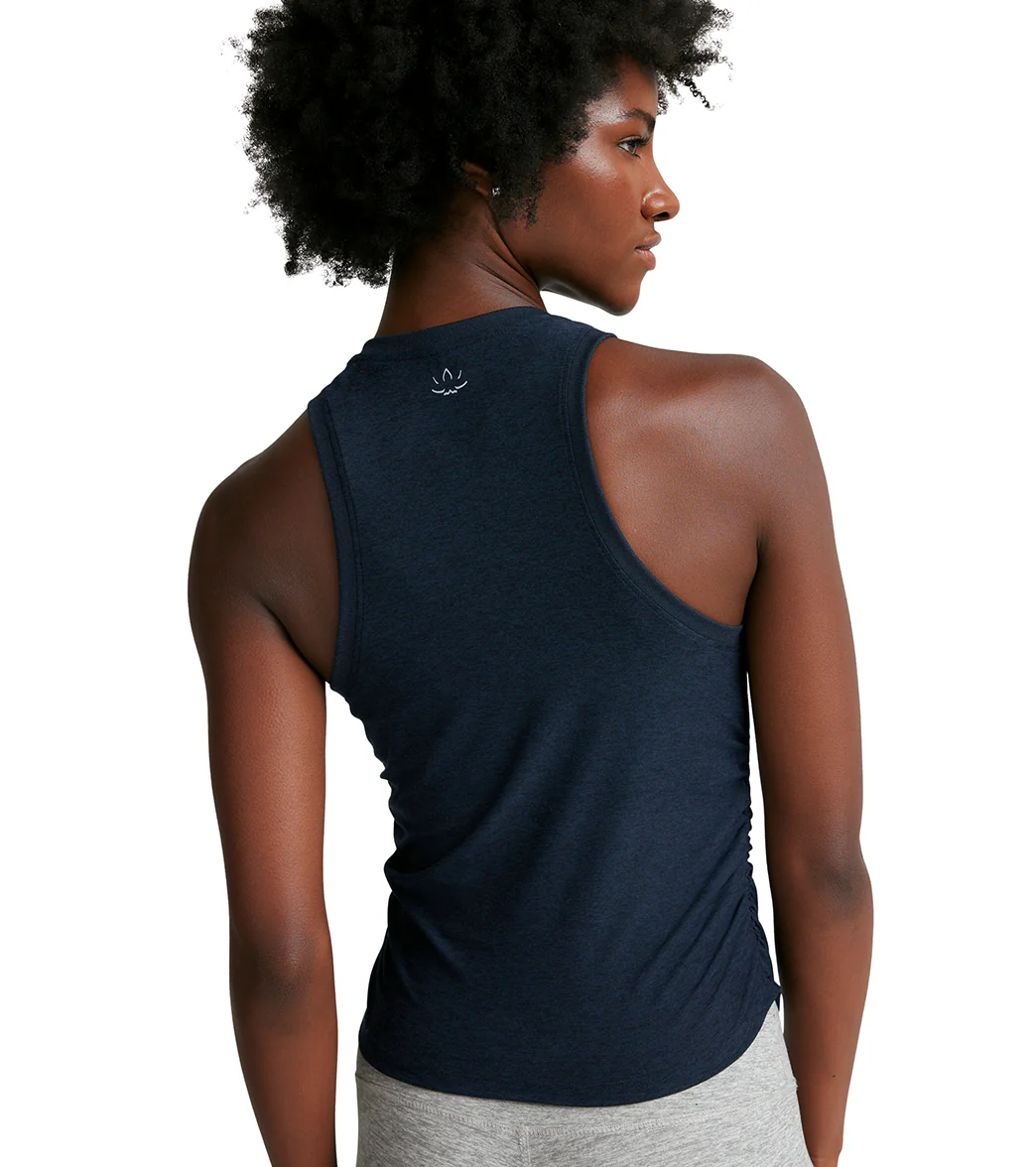 Beyond Yoga Featherweight Your Fit Shirred Tank