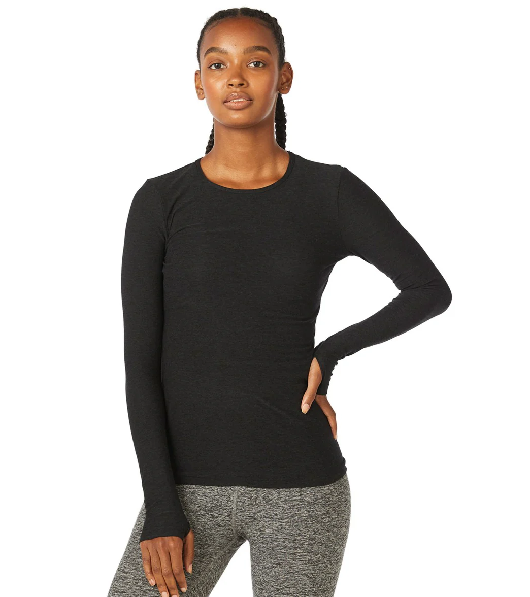 Beyond Yoga Featherweight Spacedye Classic Crew Pullover