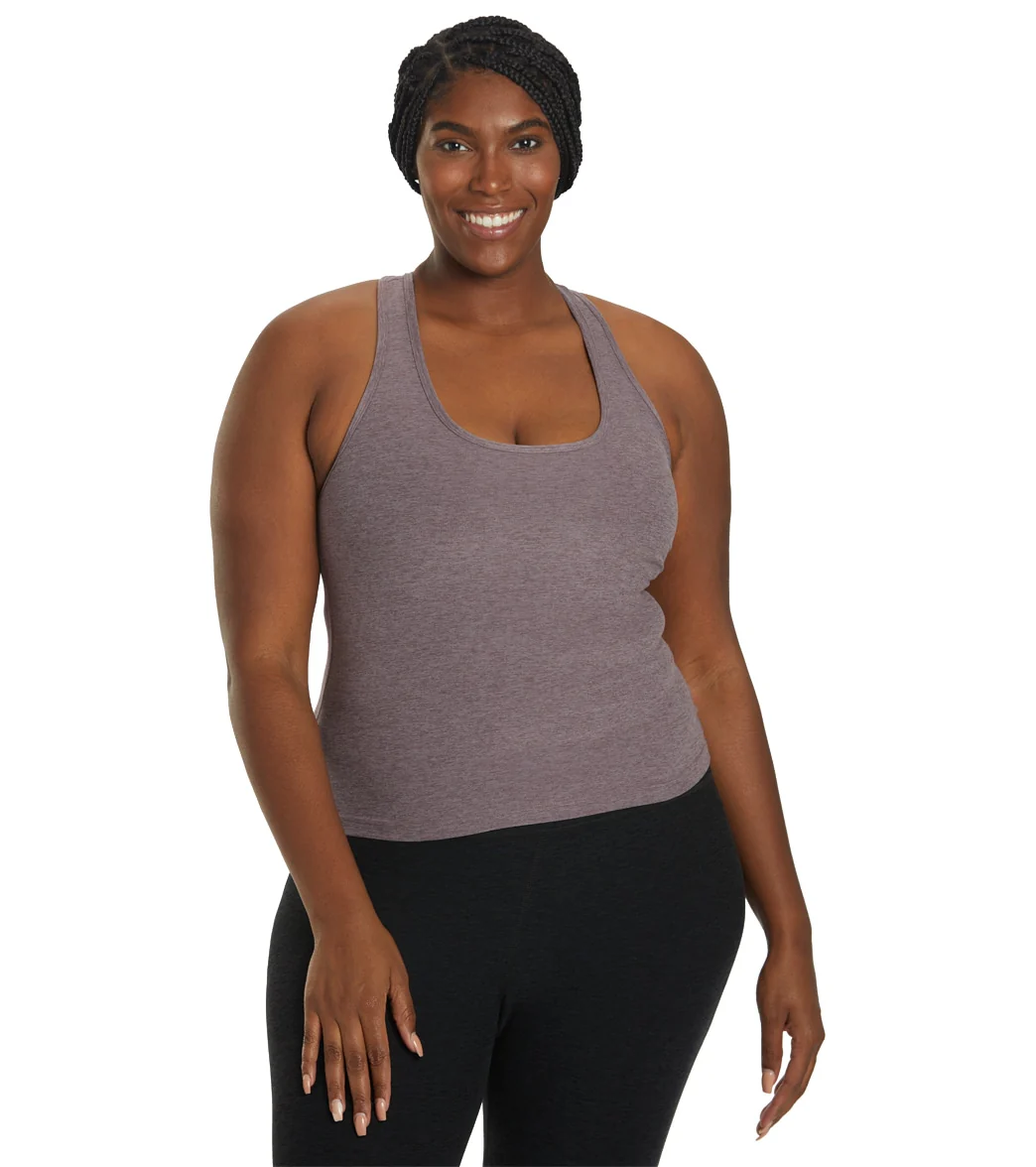 Beyond Yoga Plus Size Spacedye Step Up Racerback Tank