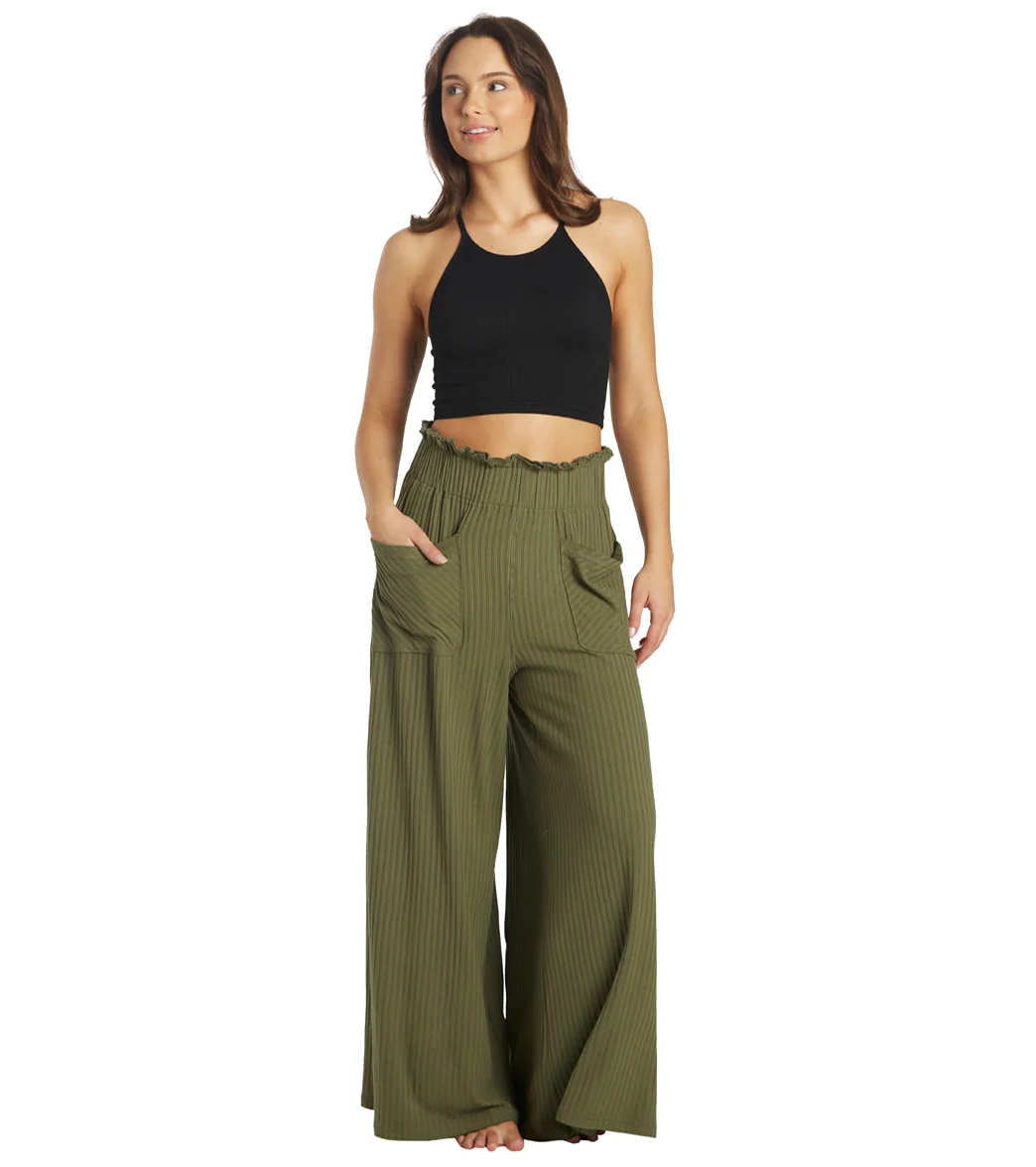 Free People Blissed Out Wide Leg Pants