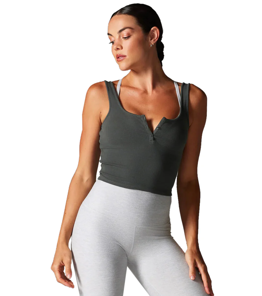 Tavi Fitted Henley Tank