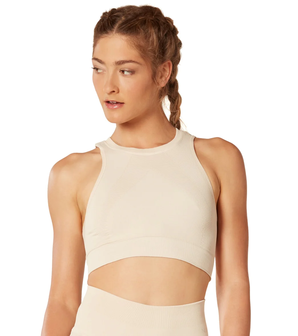 NUX One By One Seamless Yoga Crop Top