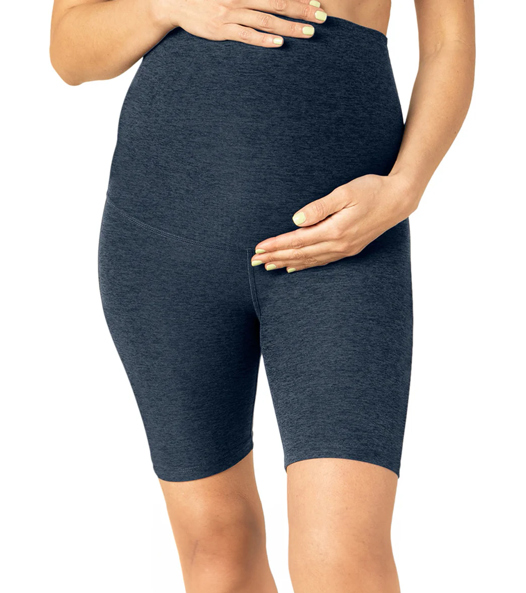Beyond Yoga Spacedye Love the Bump Maternity Biker Shorts