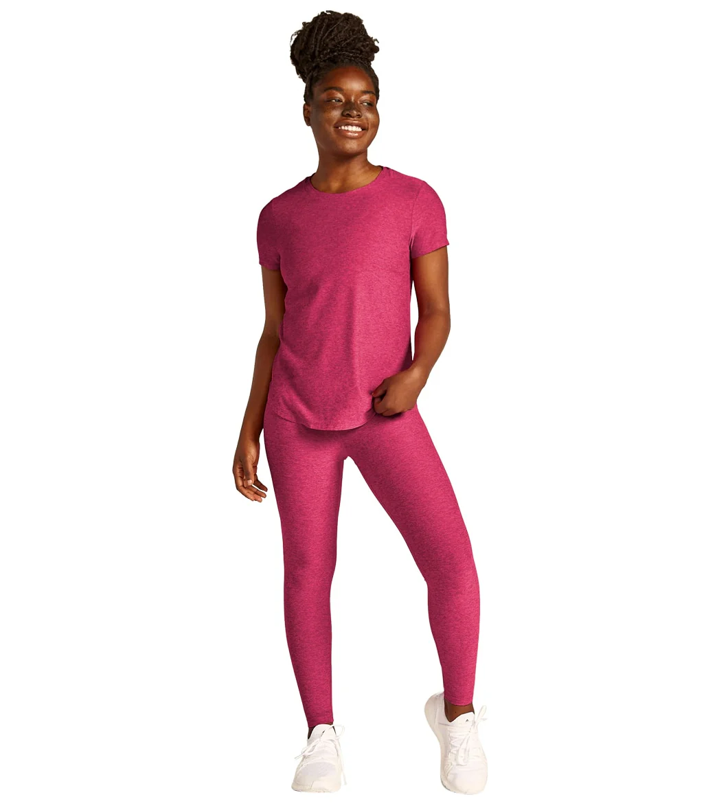 Beyond Yoga Featherweight Spacedye On the Down Low Yoga Tee