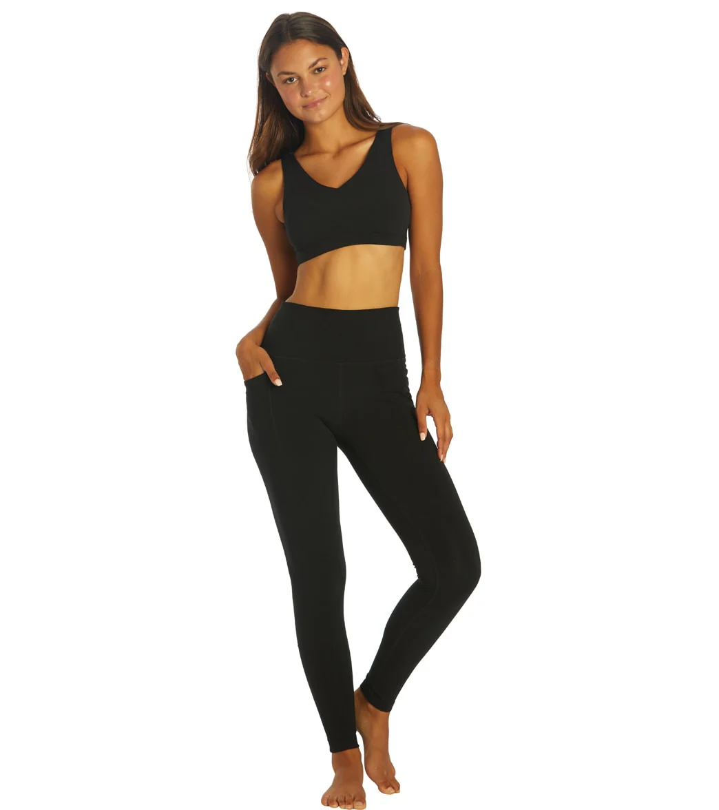 Everyday Yoga Uphold Solid High Waisted Leggings With Pockets 28