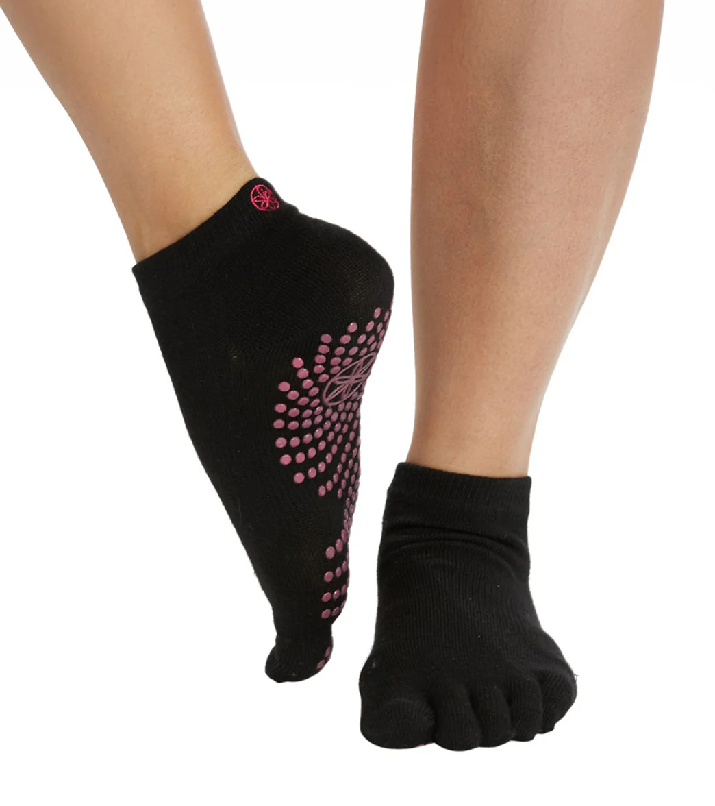 Gaiam No Slip Yoga Socks