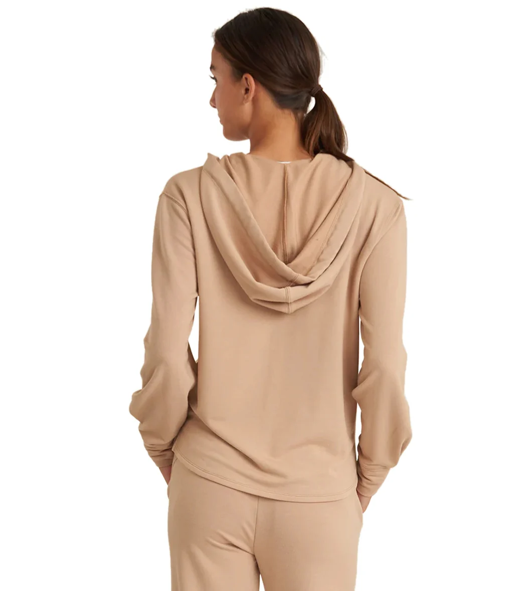 Thrive Societe Pleated Hoodie