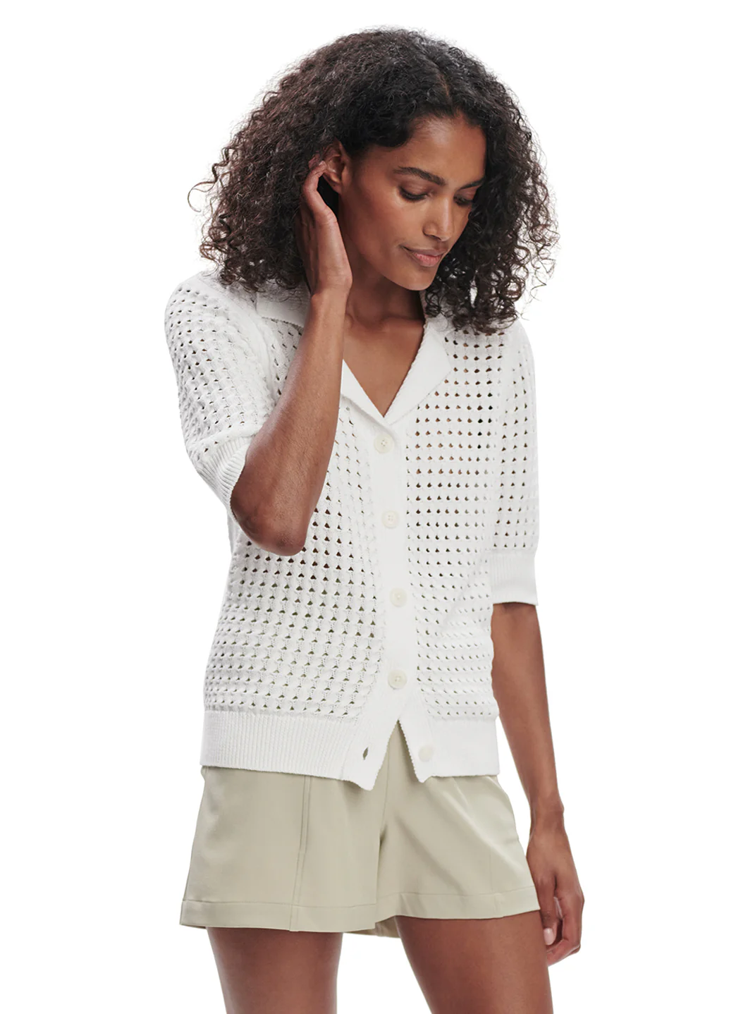 Varley Ellie Knit Shirt