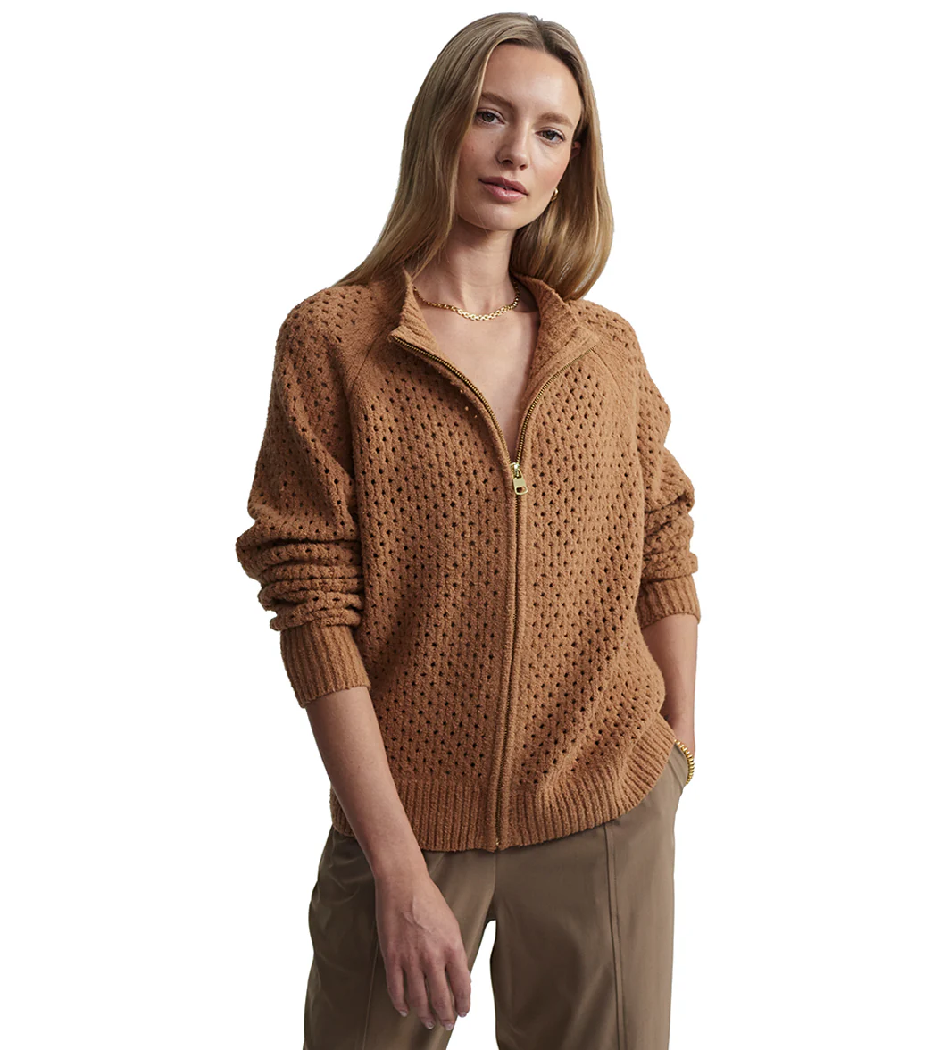 Varley Marta Boucle Knit Jacket