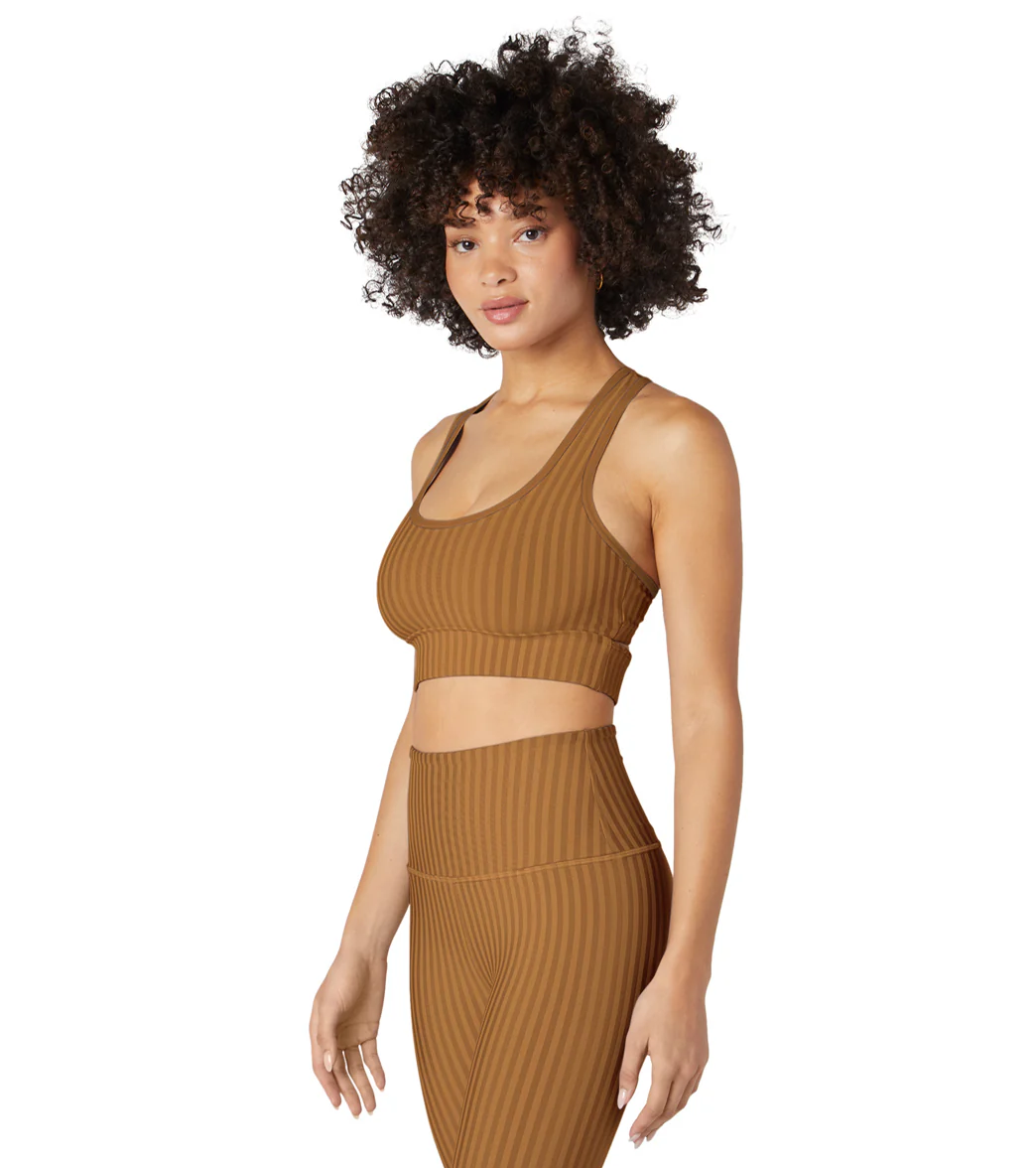 Beyond Yoga Work It Over Long Line Bra