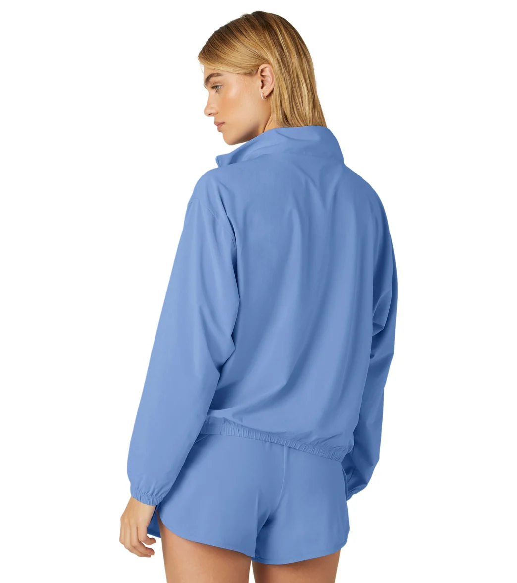 Beyond Yoga In Stride Half Zip Pullover