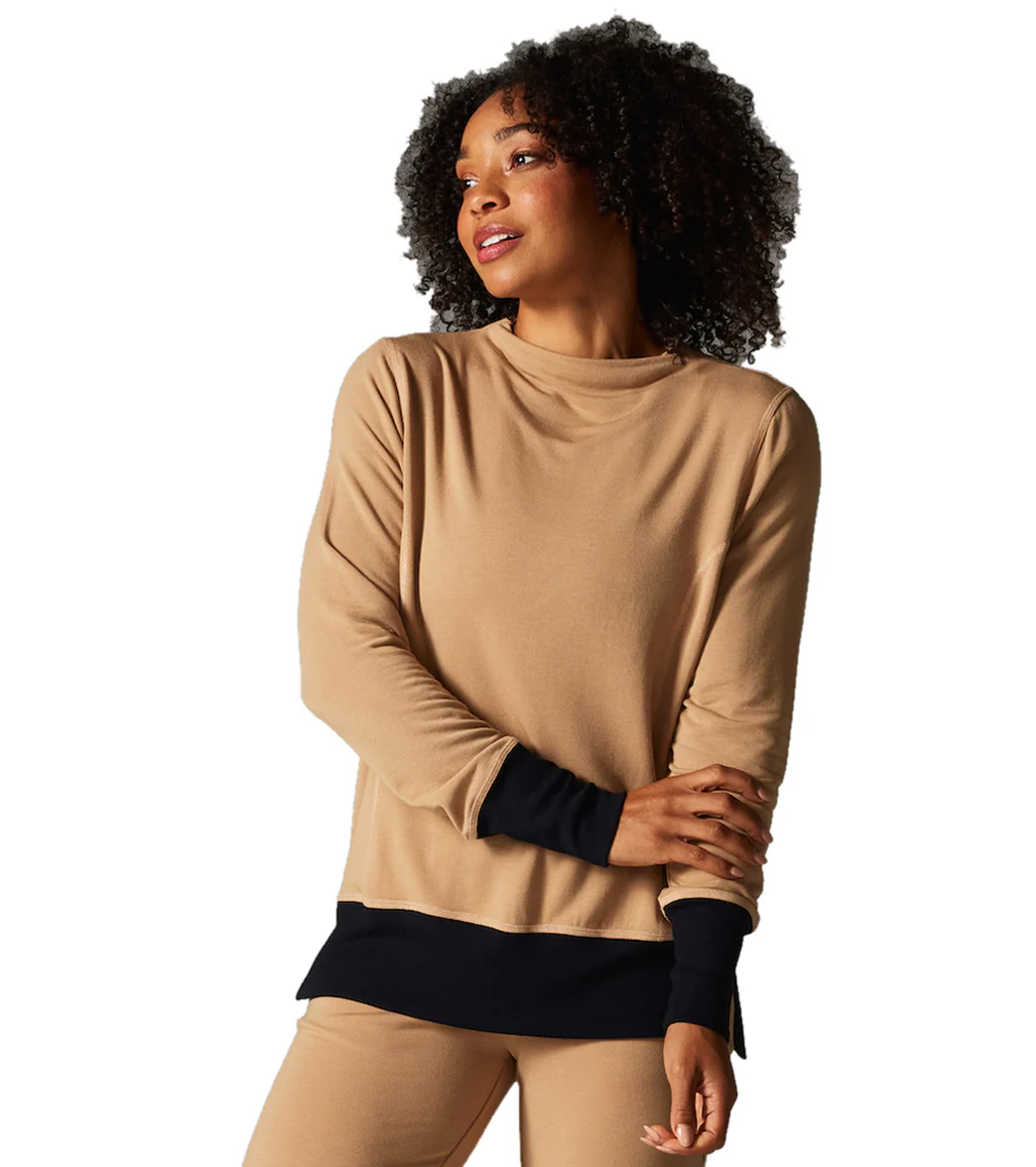 Tavi Cozy Funnel Neck Sweatshirt