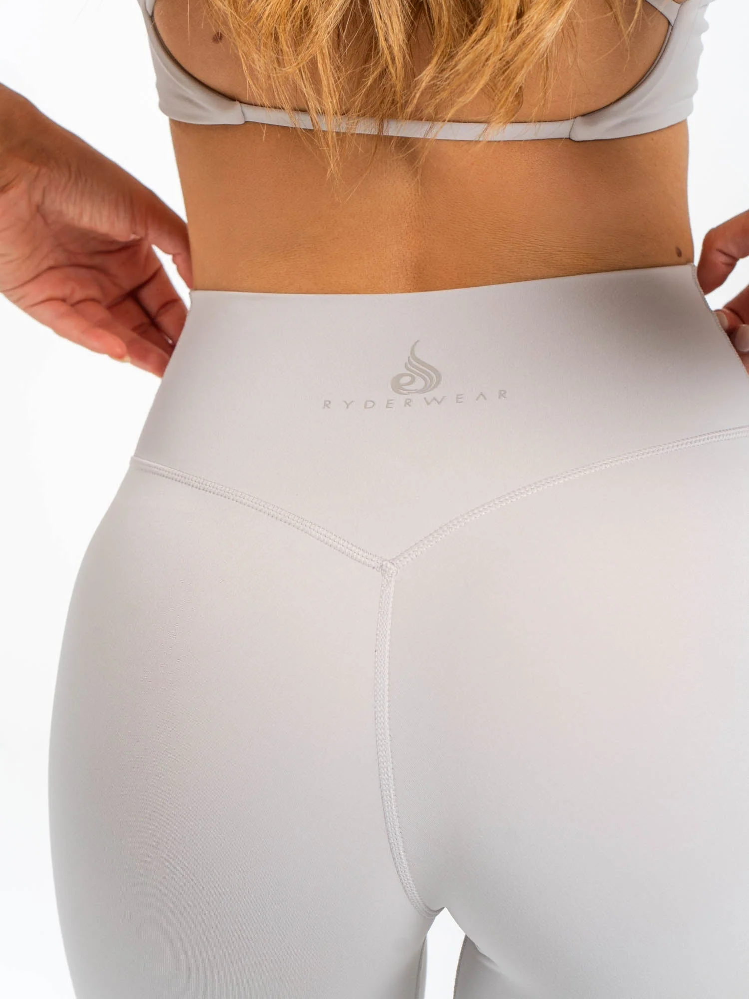 NKD Cross Waist Band Leggings - Sugar Dust