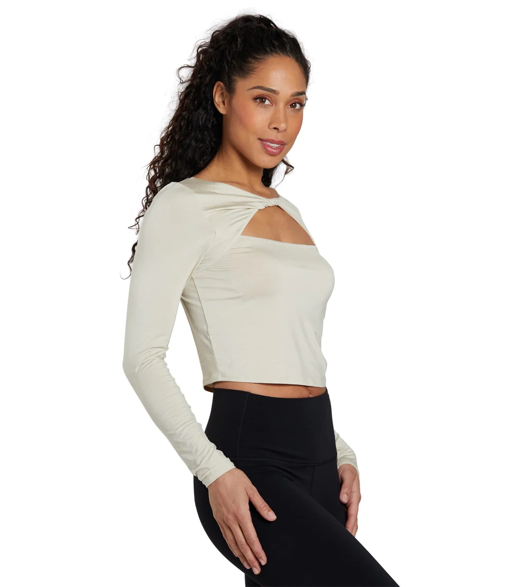 Tavi Form Cropped Long Sleeve