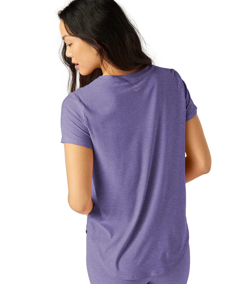 Beyond Yoga Featherweight Spacedye On the Down Low Yoga Tee