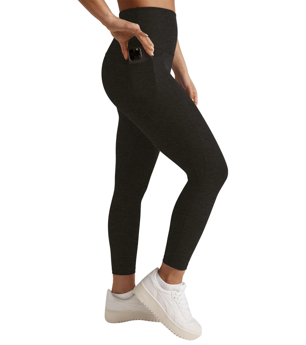Beyond Yoga Spacedye Out Of Pocket High Waisted Capri Legging