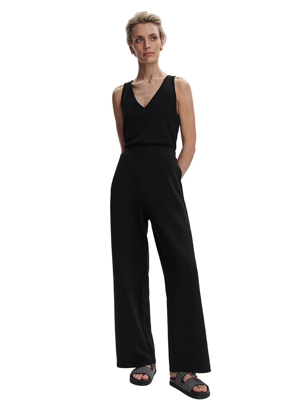 Varley Alina Wide Leg Jumpsuit