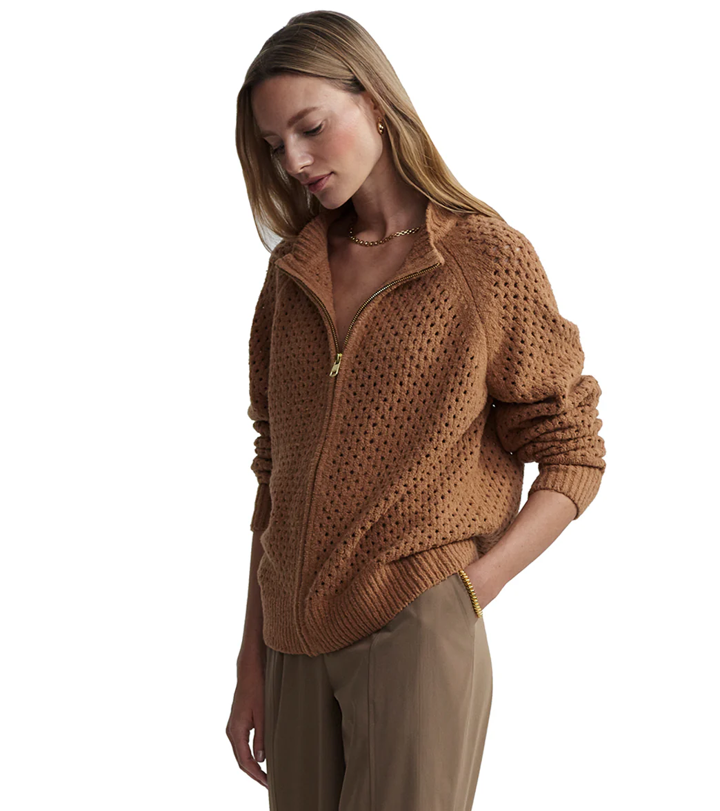 Varley Marta Boucle Knit Jacket