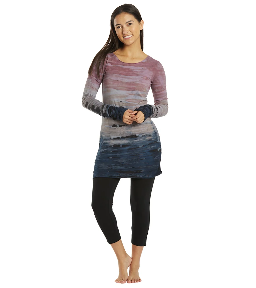 Hard Tail Long Sleeve Skinny Yoga Tee