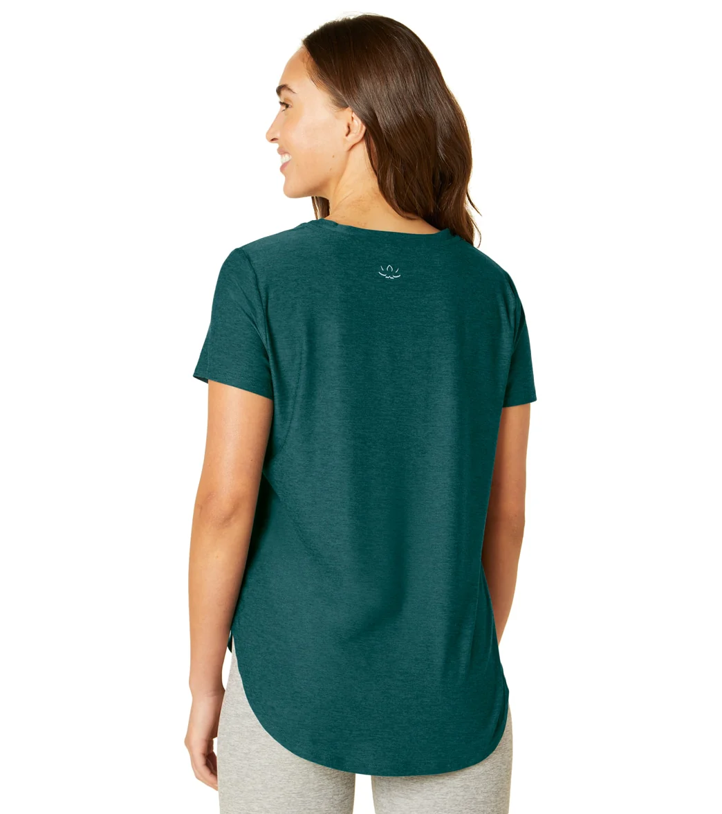 Beyond Yoga Featherweight Spacedye On the Down Low Yoga Tee