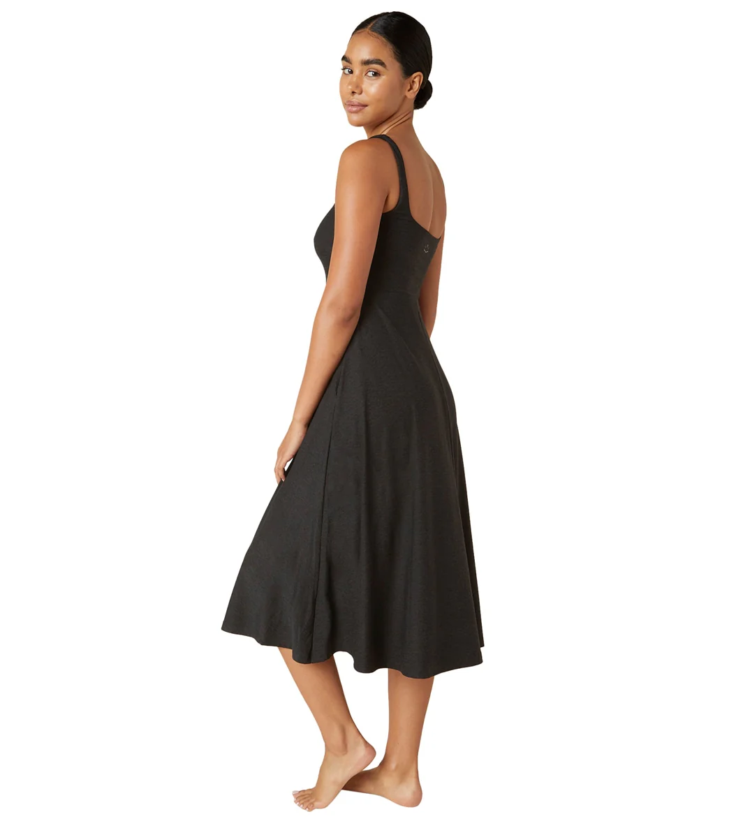 Beyond Yoga Featherweight At The Ready Square Neck Dress