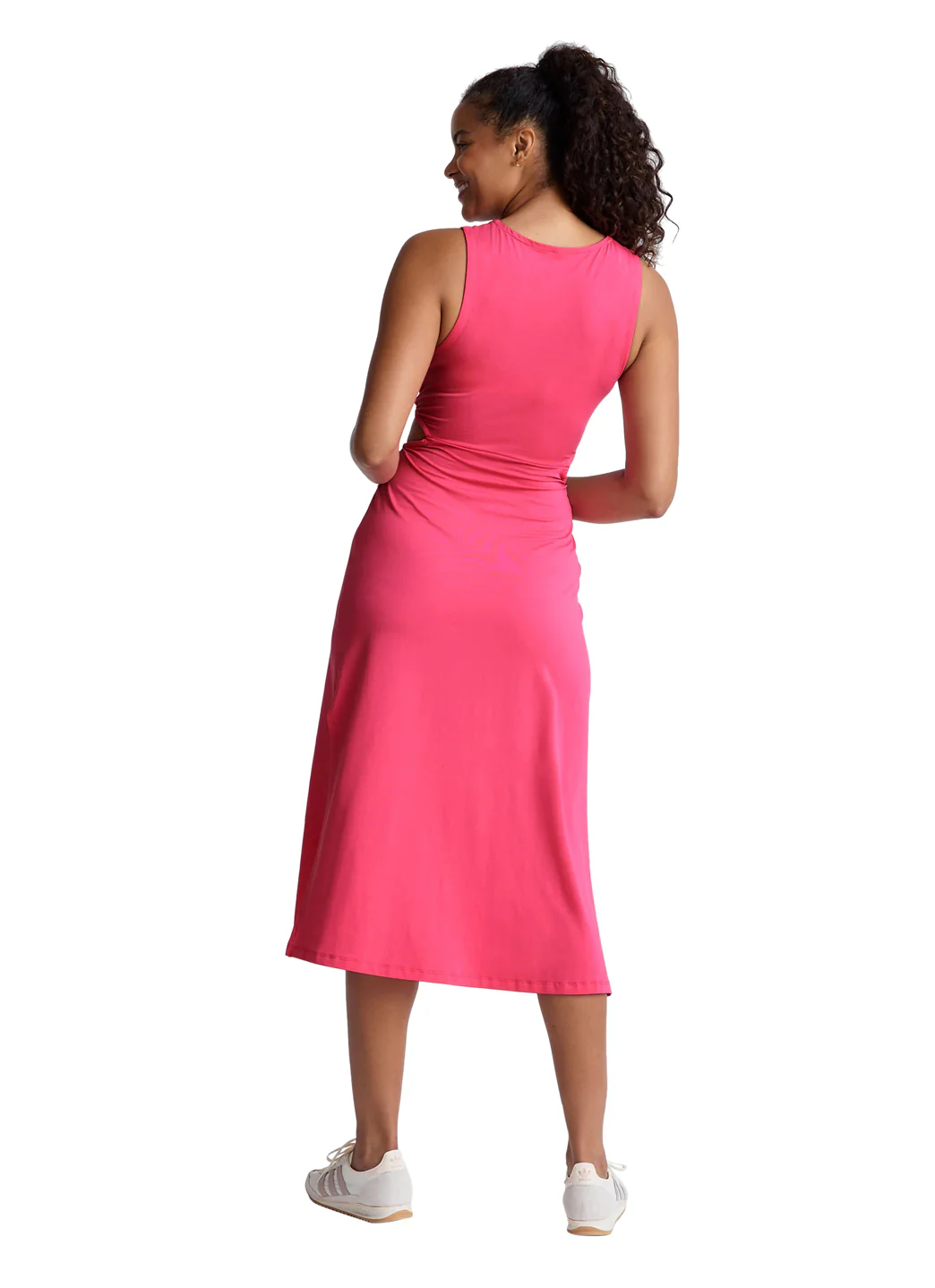 Beyond Yoga Around The World Front Twist Dress