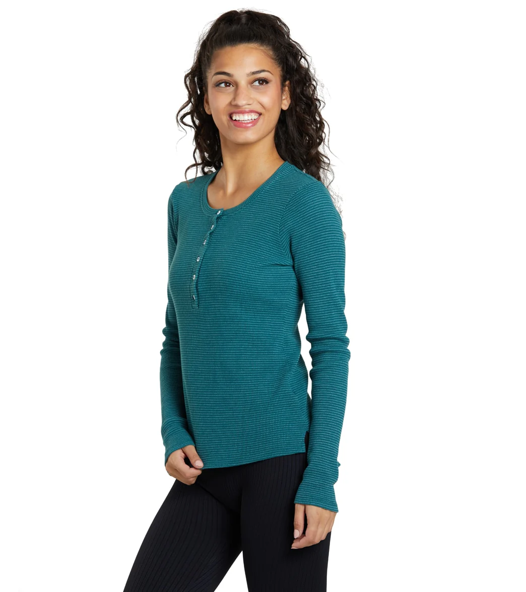 NUX Henley Long Sleeve