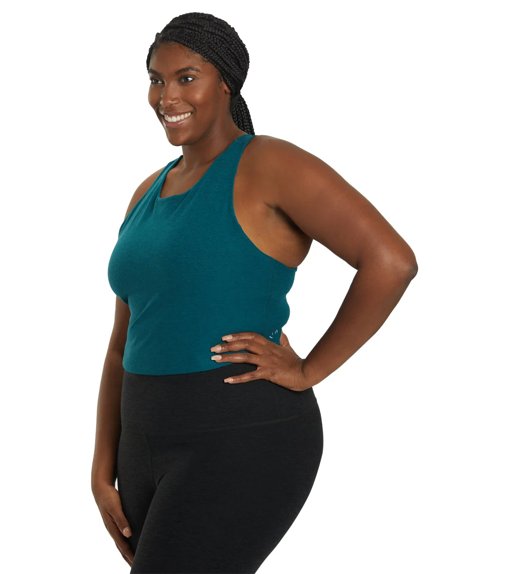 Beyond Yoga Plus Size Spacedye Focus Cropped Tank