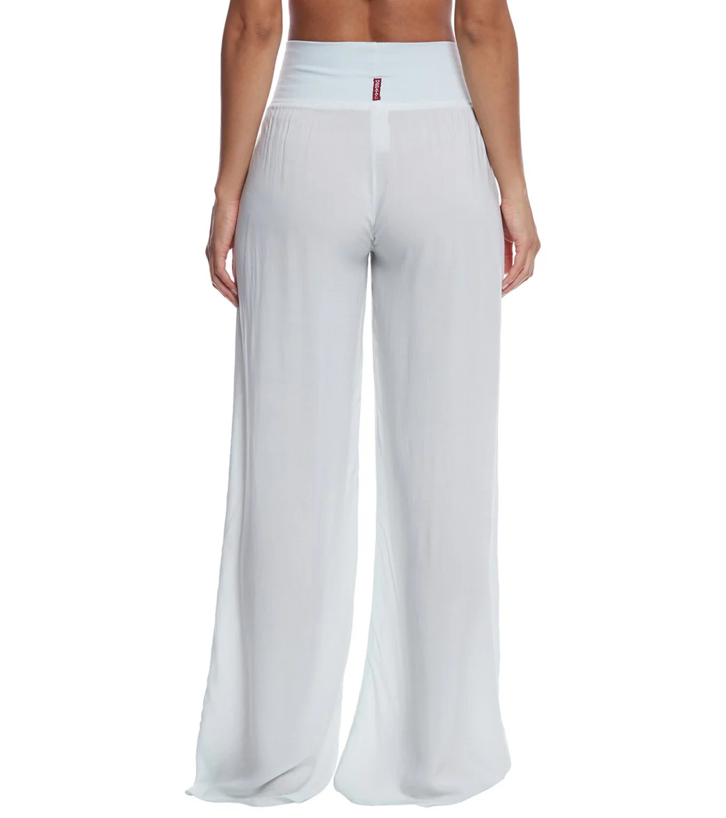 Hard Tail Flat Waist Wide Leg Yoga Pants