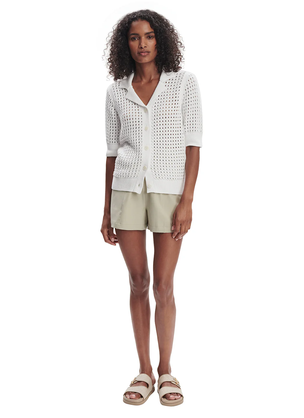 Varley Ellie Knit Shirt