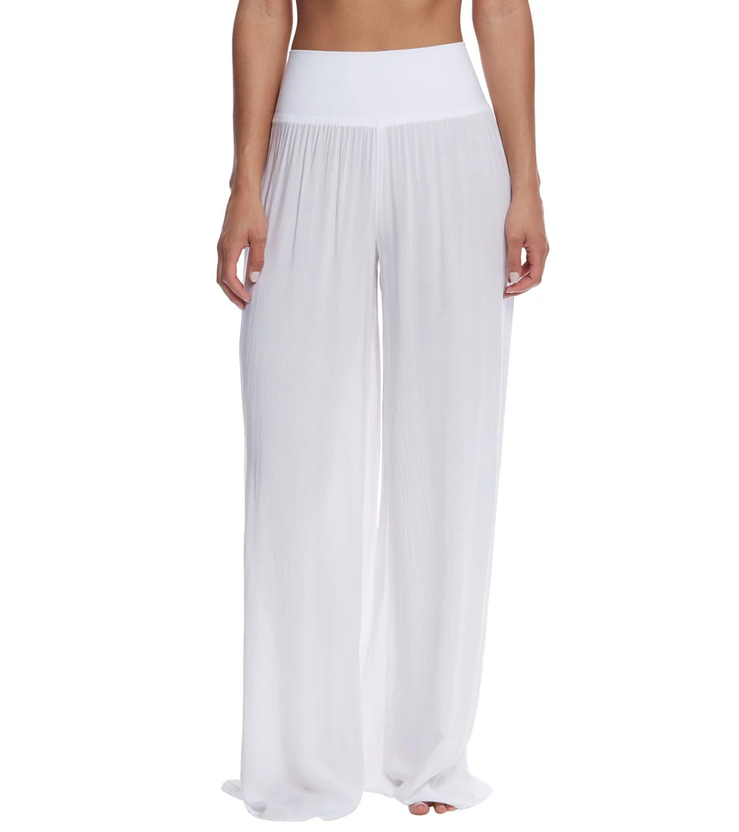 Hard Tail Flat Waist Wide Leg Yoga Pants