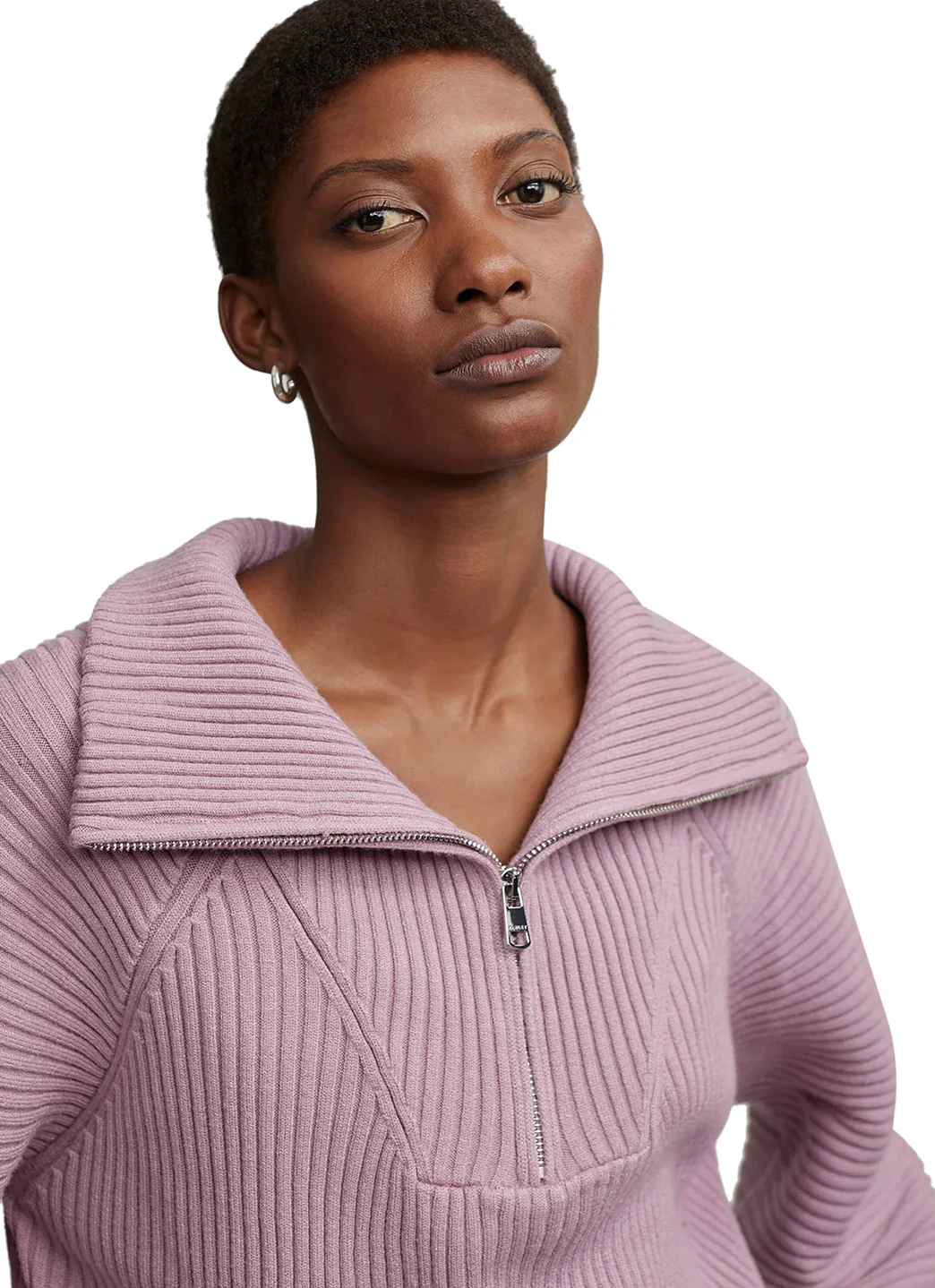 Varley Reid Half Zip Knit Sweater