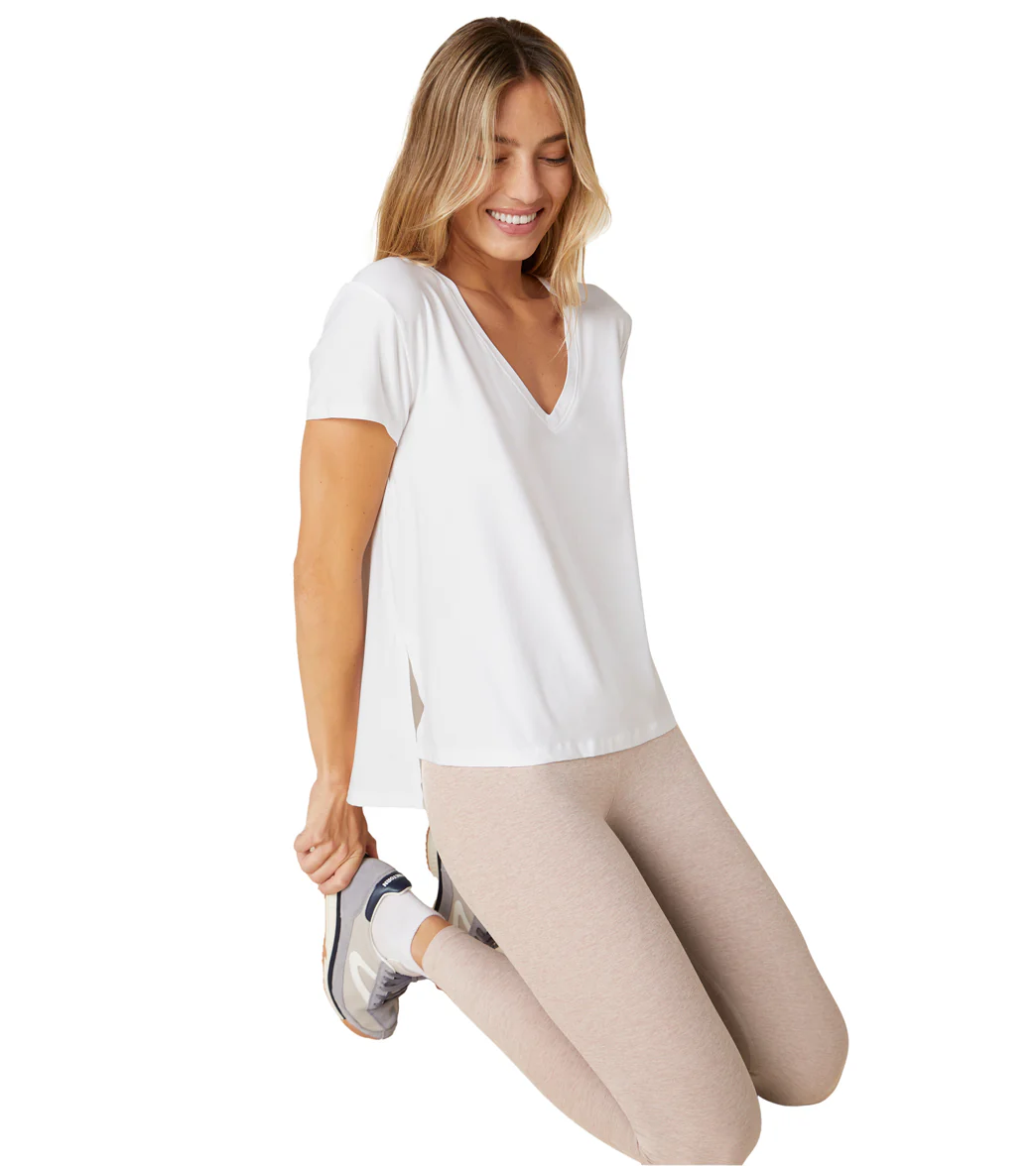 Beyond Yoga Split Up Long Tee