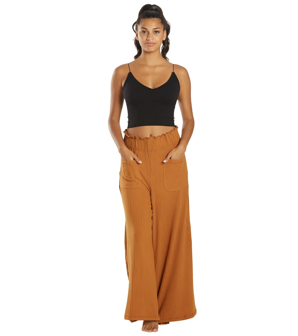 Free People Blissed Out Wide Leg Pants