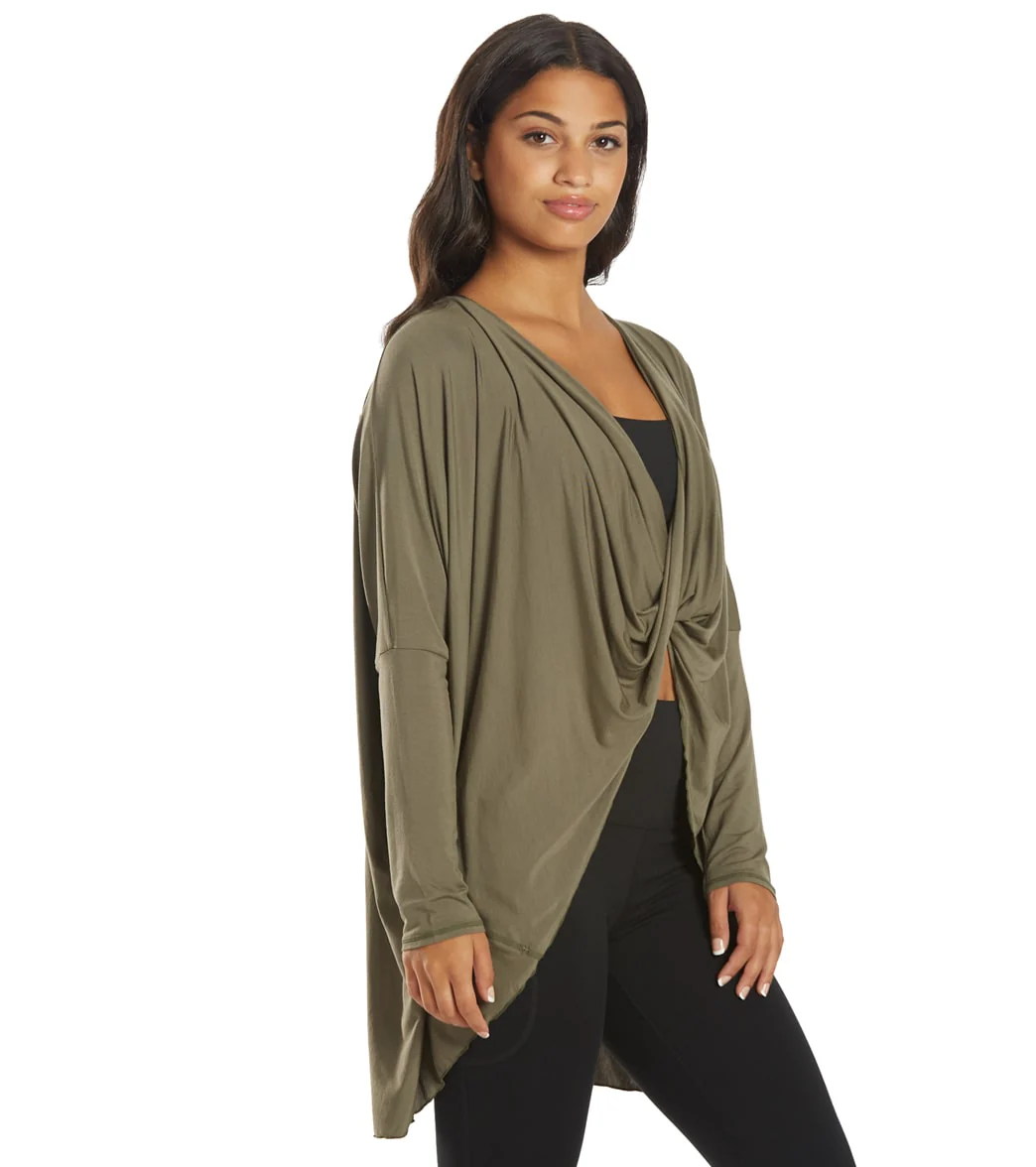 Everyday Yoga Bodhi Solid 2 in 1 Cardigan