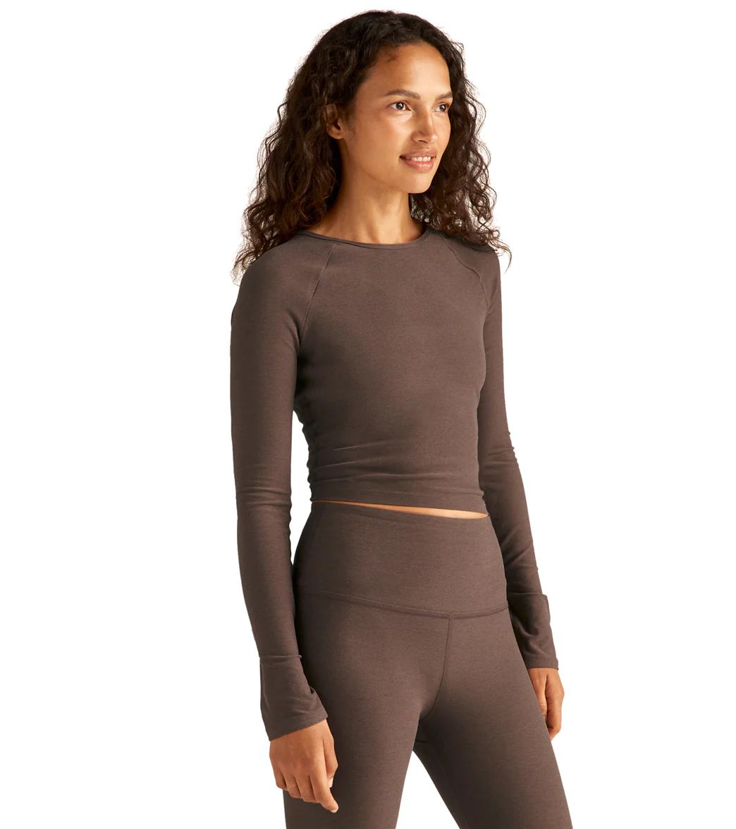 Beyond Yoga Spacedye Enlighten Cropped Pullover