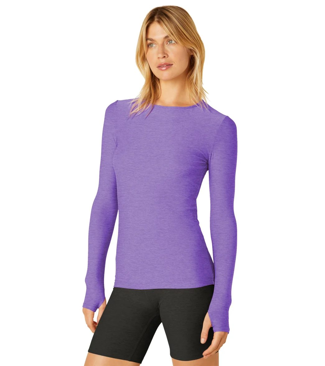Beyond Yoga Featherweight Spacedye Classic Crew Pullover