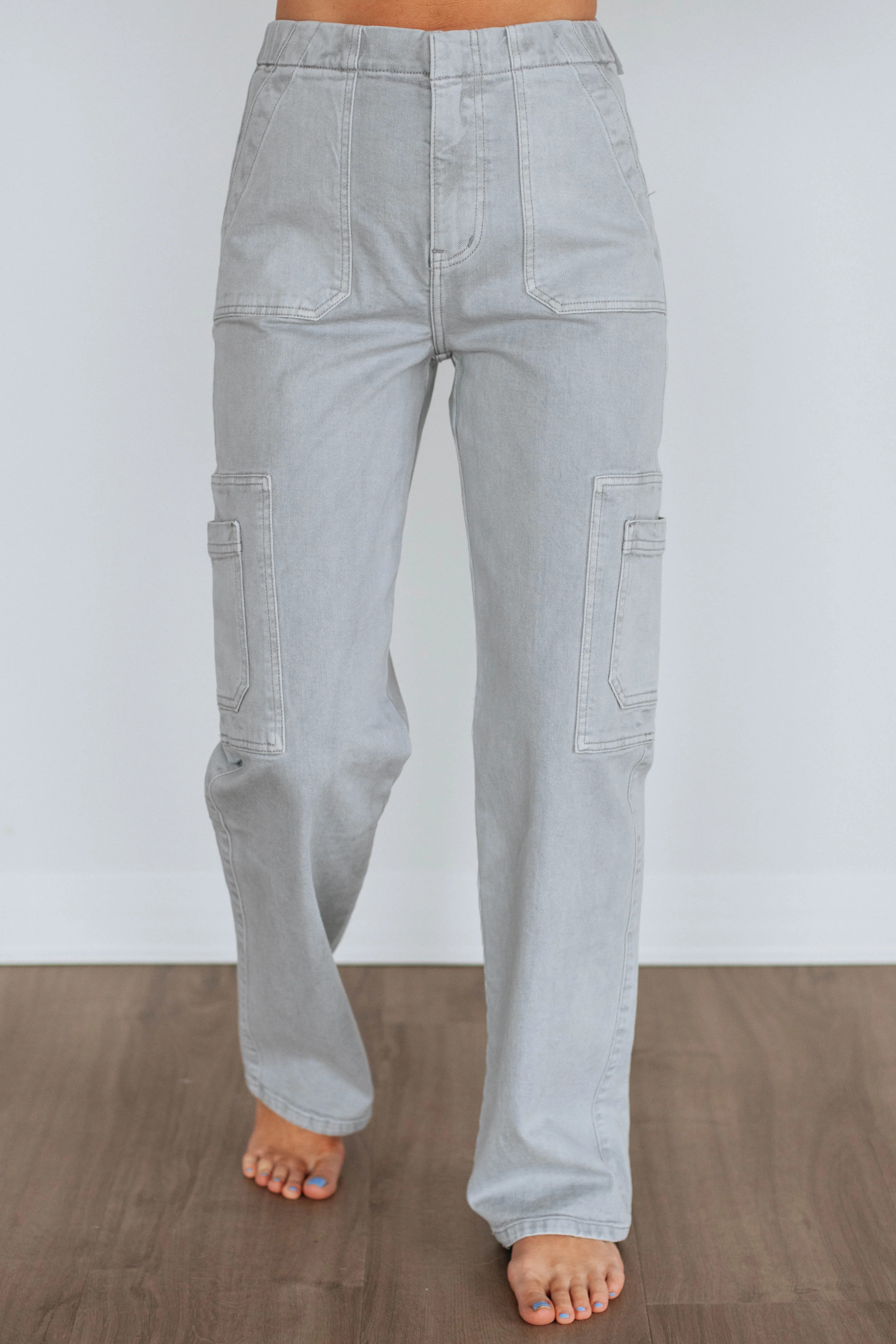 Aubrey KanCan Jeans - Grey