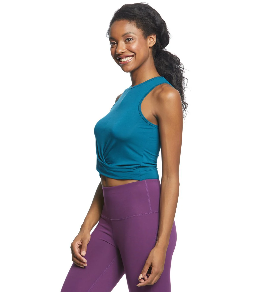 Everyday Yoga Twisted Layering Crop Tank