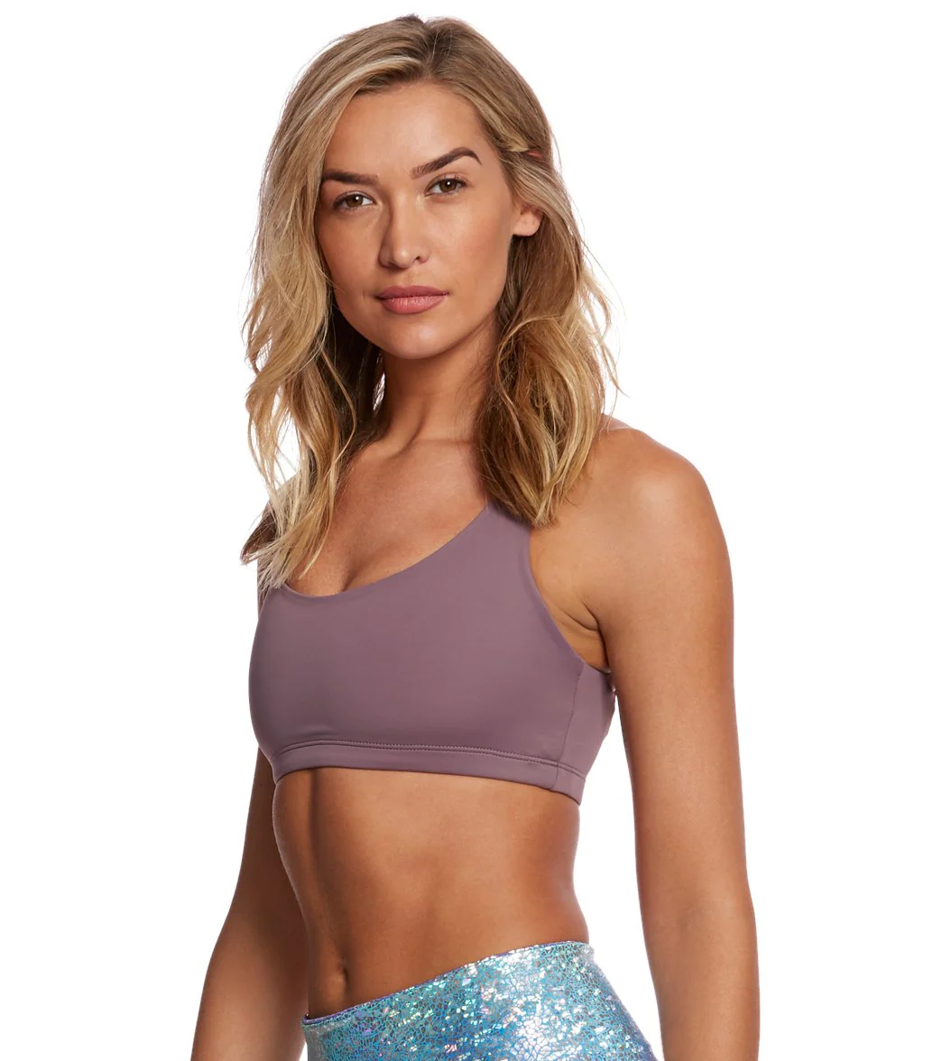Onzie Chic Yoga Sports Bra Purple Haze