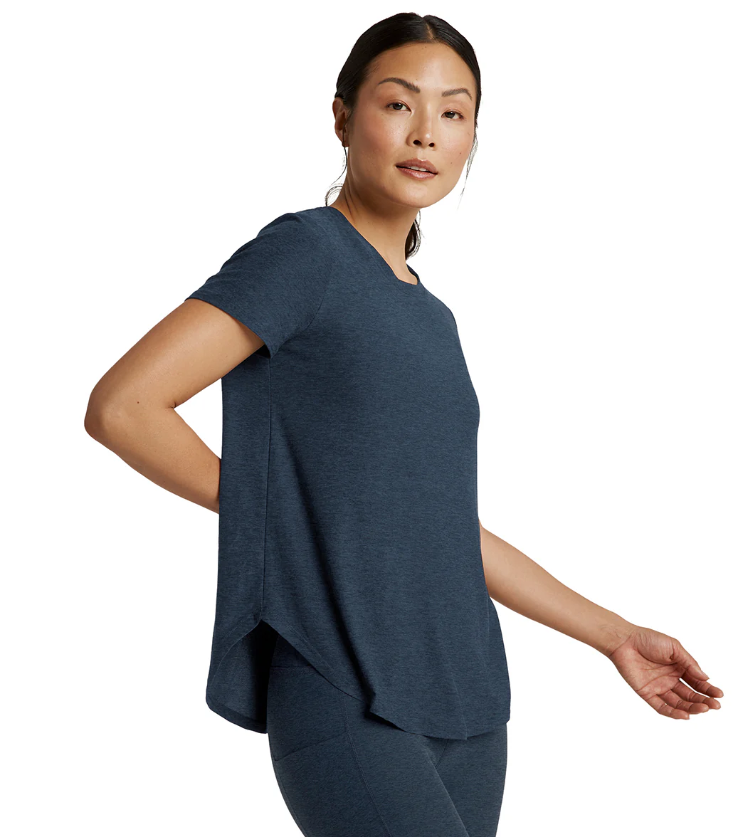Beyond Yoga Featherweight Spacedye On the Down Low Yoga Tee
