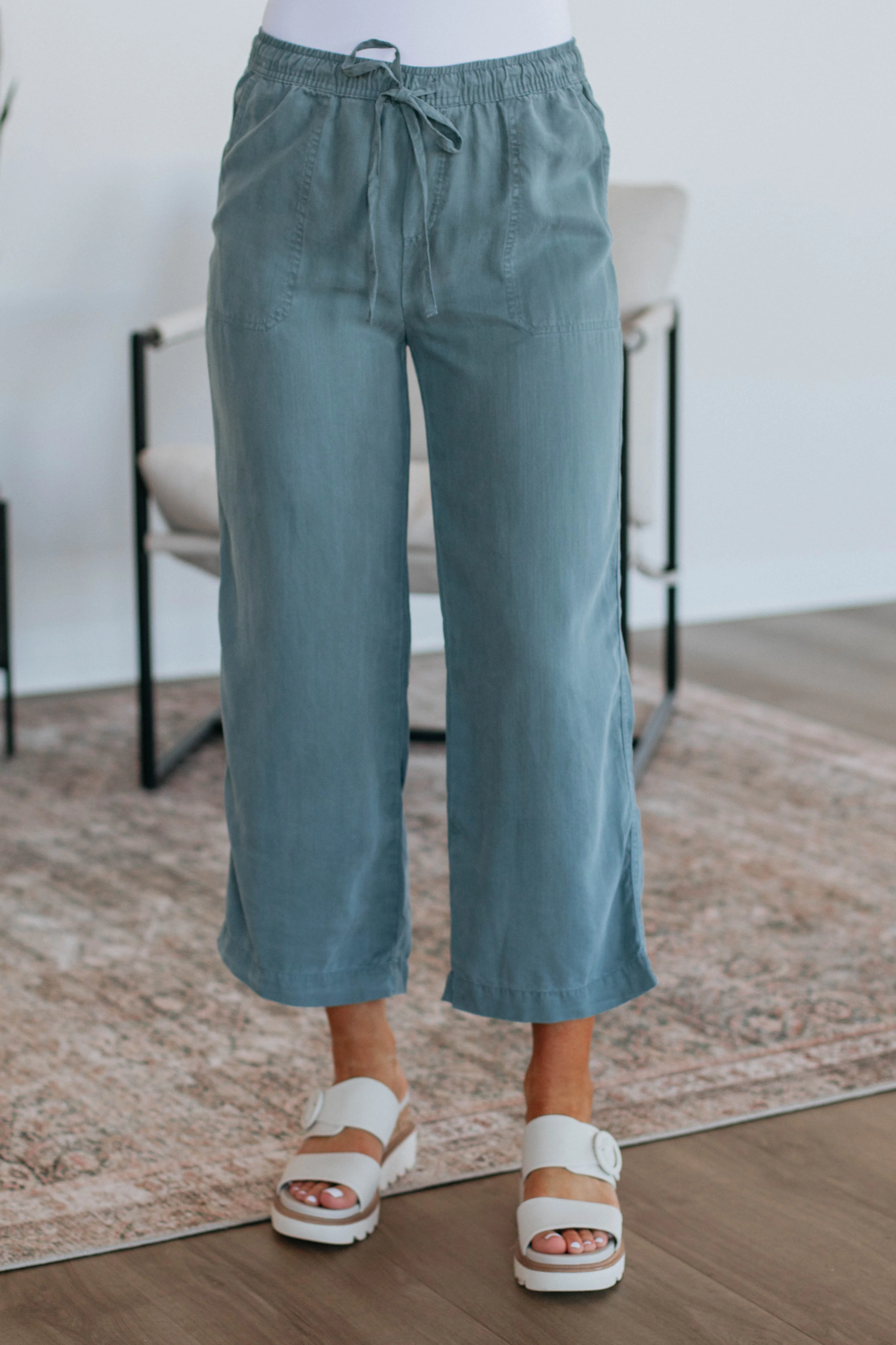 Duncan Casual Pants - Vintage Blue