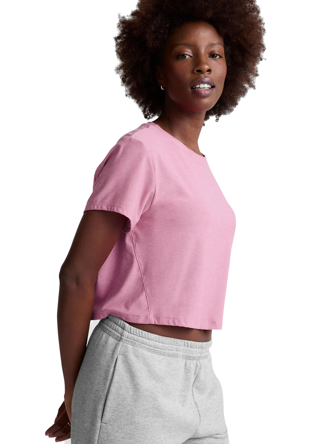 Beyond Yoga Featherweight Supreme Cropped Tee