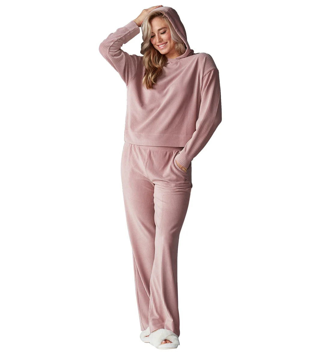 Tavi Brushed Rib Pullover Hoodie