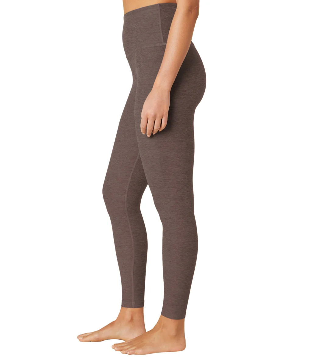 Beyond Yoga Spacedye High Waisted Caught In The Midi 7/8 Yoga Leggings Woodland Heather
