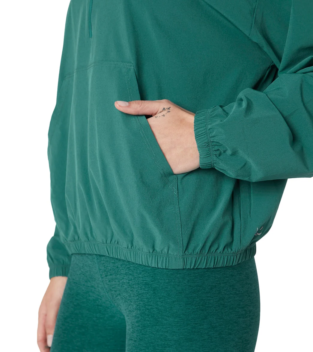 Beyond Yoga In Stride Half Zip Pullover