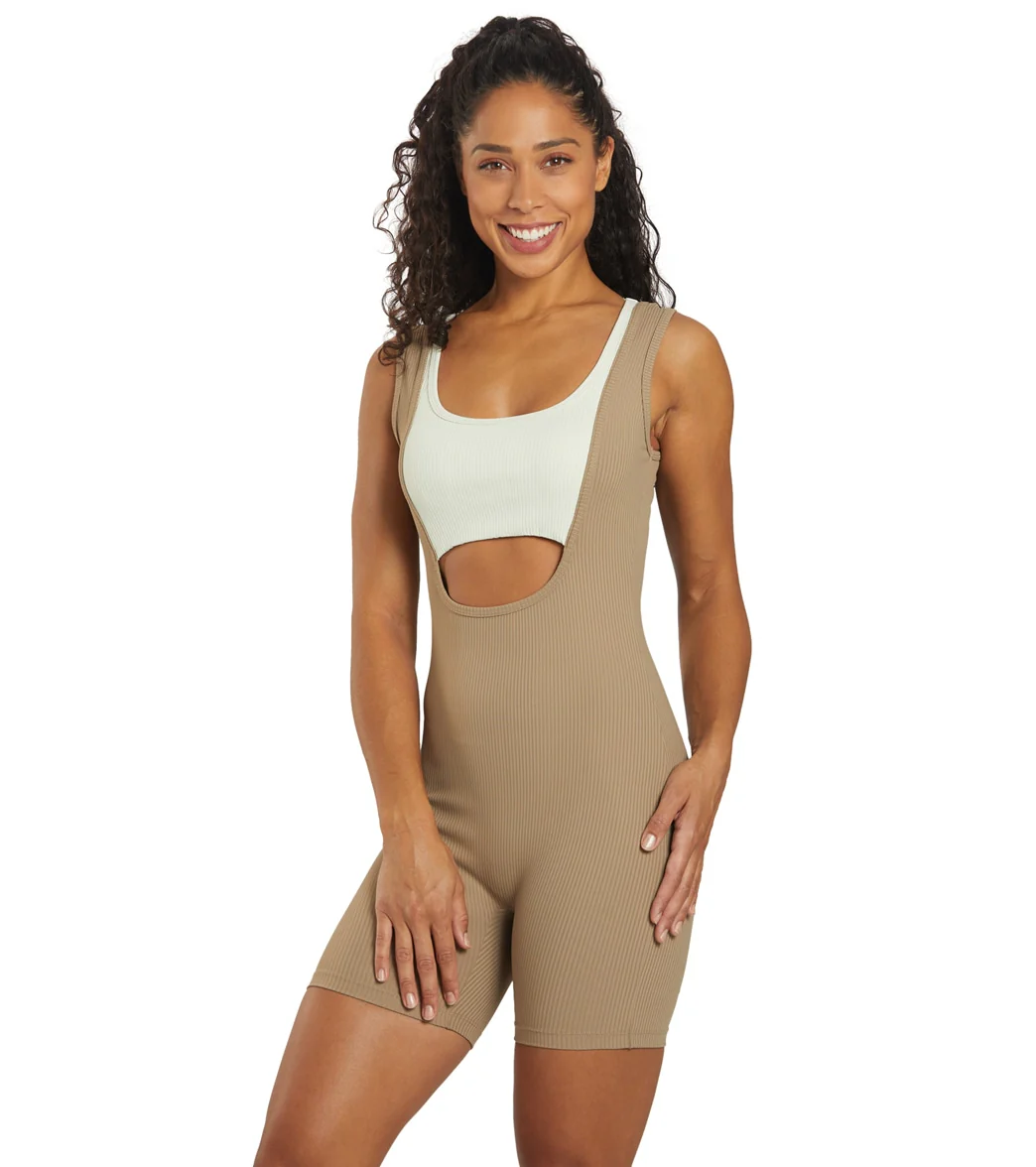 Year of Ours Ribbed Biker Onesie