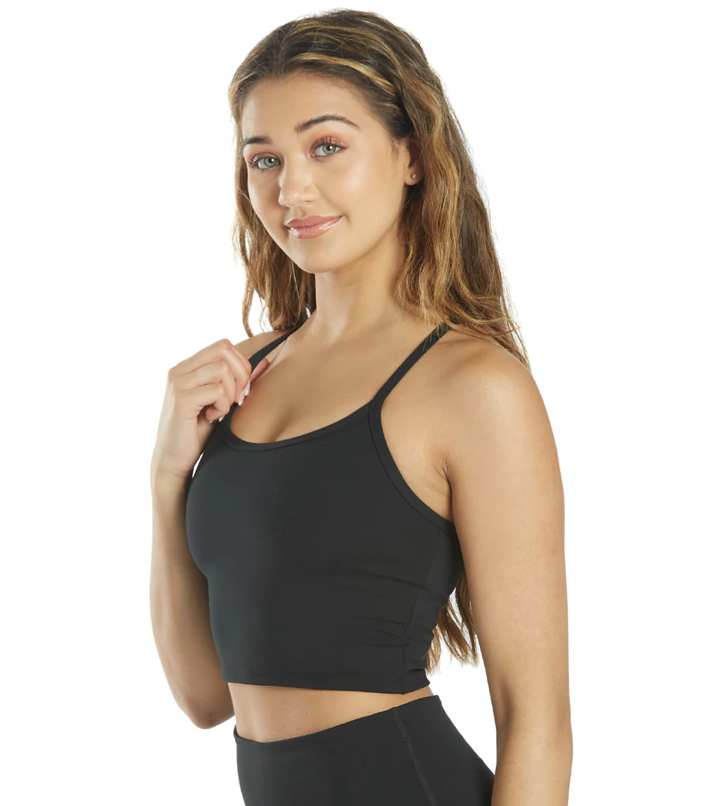 Everyday Yoga Solid Crop Tank